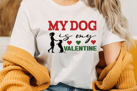 My dog is my valentine SVG Angelina750 