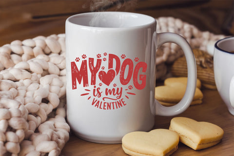 My Dog is My Valentine SVG | Dog Lover Cut File SVG TonisArtStudio 