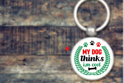 My dog thinks i,m cool 2 SVG Angelina750 