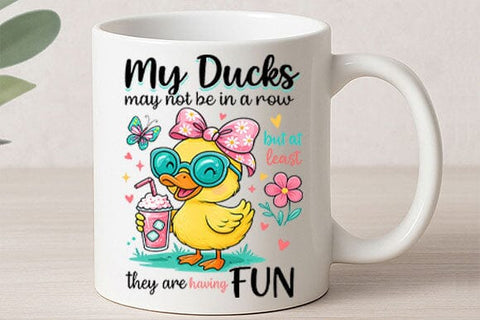 My Ducks Are Having Fun Funny Duck PNG SVG BillahCrafts 