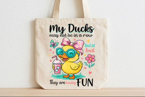 My Ducks Are Having Fun Funny Duck PNG SVG BillahCrafts 