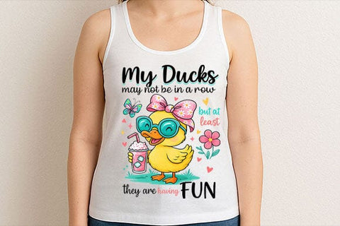 My Ducks Are Having Fun Funny Duck PNG SVG BillahCrafts 