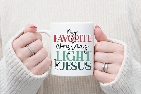 My Favorite Christmas Light Is Jesus SVG SVG shah alam 