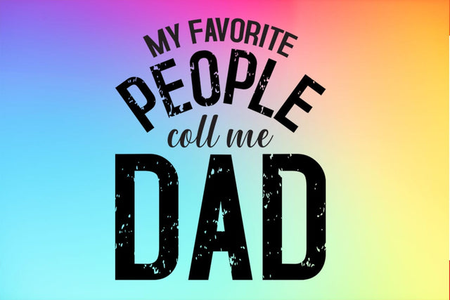 My Favorite People Call Me Dad Funny Fathers Day Quotes SVG PNG T-shirt Design SVG SVG Print File 
