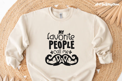 My favorite people call me dad svg, Father svg, Daddy svg SVG Artinrhythm shop 