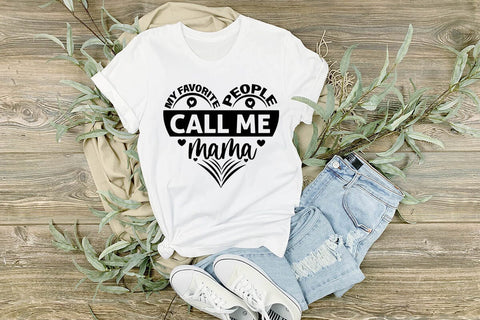My favorite people call me mama-01 SVG Angelina750 