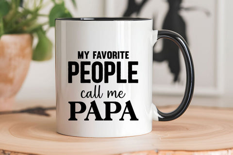 My favorite people call me papa SVG Angelina750 