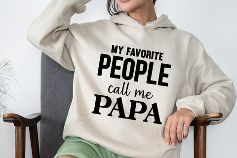 My favorite people call me papa SVG Angelina750 