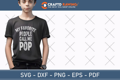 My Favorite People Call Me Pop Svg Png Cutting File SVG Debashish Barman 