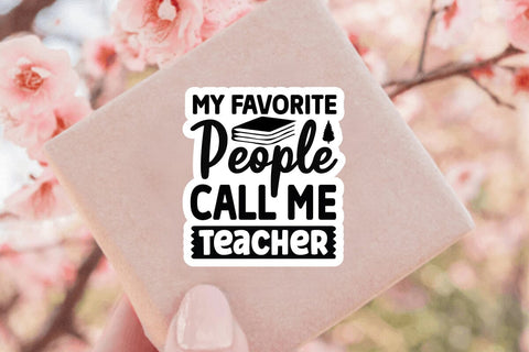My Favorite People Call Me Teacher SVG Angelina750 