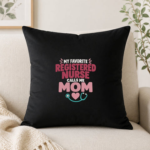 My Favorite Registered Nurse Calls Me Mom Embroidery Design – Nurse Mom Machine Embroidery File Embroidery/Applique DESIGNS PatternFeed8 