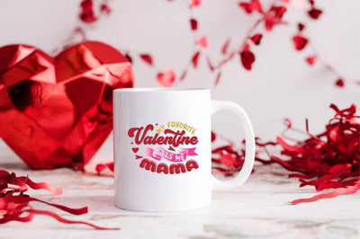 my favorite valentine calls me mama Sublimation SVGArt 
