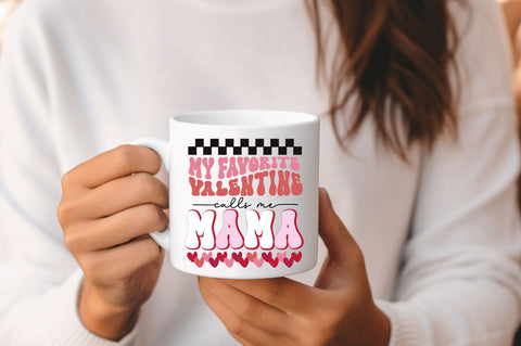 My favorite valentine calls me mama svg Design SVG Regulrcrative 