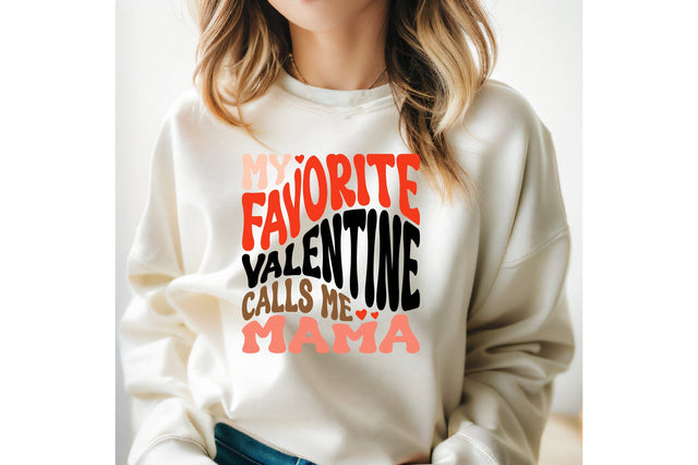 My Favorite Valentine Calls Me Mama SVG nirmal108roy 