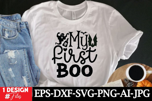 My First Boo SVG Cut File SVG Insomnia Std 