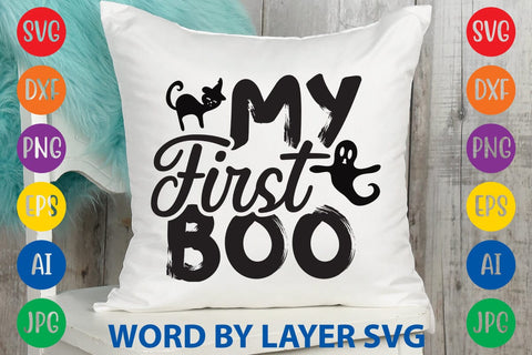 My First Boo SVG Rafiqul20606 