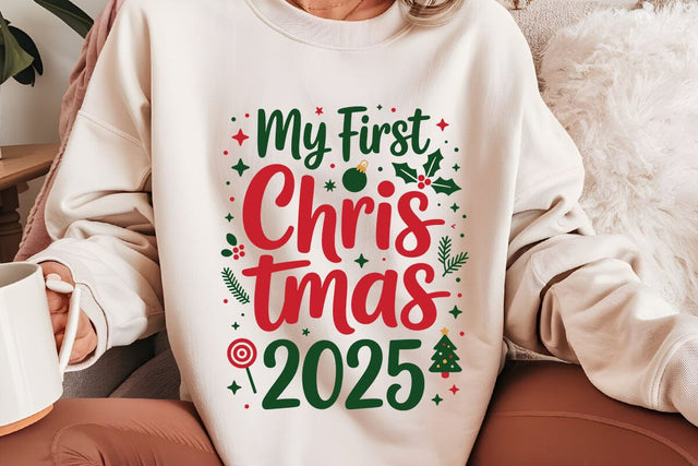 My First Christmas 2025 SVG Angelina750 