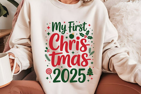 My First Christmas 2025 SVG Angelina750 