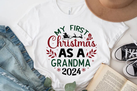 My First Christmas As A Grandma 2024 SVG Angelina750 