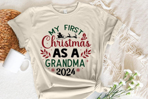 My First Christmas As A Grandma 2024 SVG Angelina750 