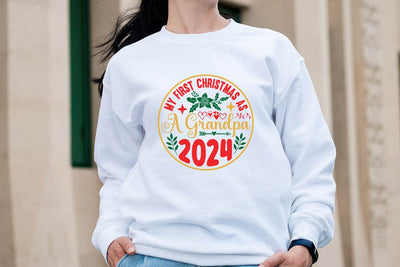 My First Christmas As A Grandpa 2024 SVG Angelina750 