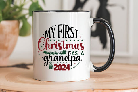 My First Christmas As A Grandpa 2024 SVG Angelina750 