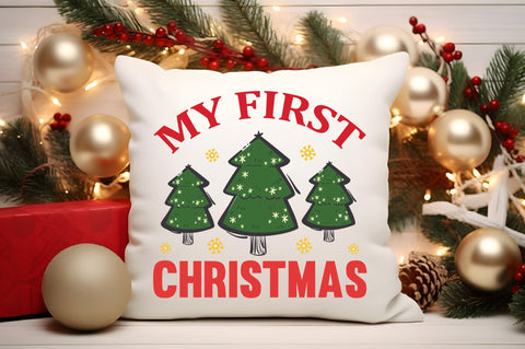 My first Christmas SVG Design SVG Regulrcrative 
