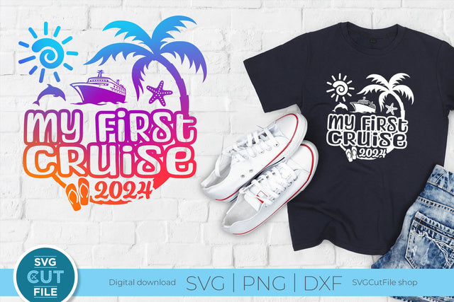 My First Cruise SVG, Baby Cruise vacation, 2024 svg SVG SVG Cut File 