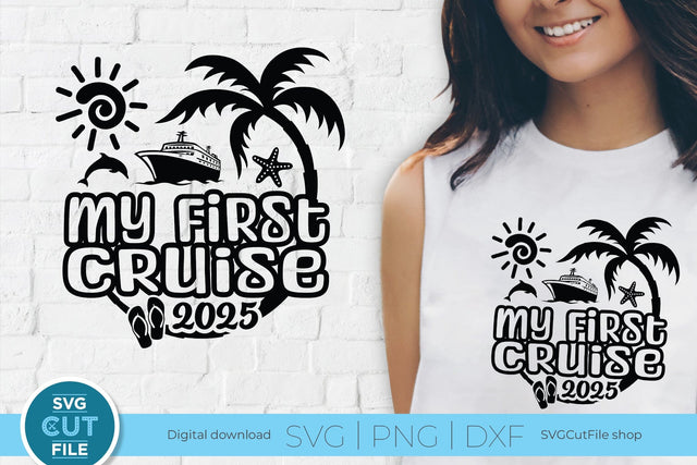 My First Cruise SVG, Baby Cruise vacation, 2025 svg SVG SVG Cut File 