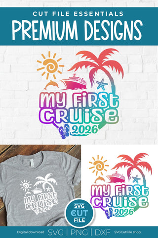 My First Cruise SVG, Baby Cruise vacation, 2026 svg SVG SVG Cut File 