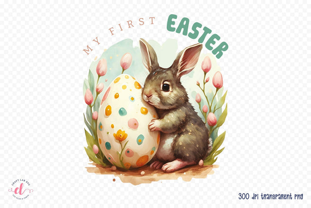 My First Easter - Sublimation Transfers Sublimation CraftLabSVG 