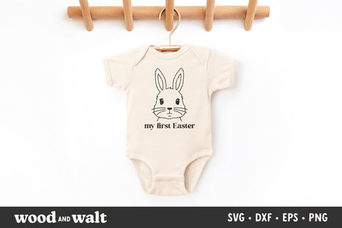 My First Easter SVG | Baby's 1st Easter SVG SVG Wood And Walt 