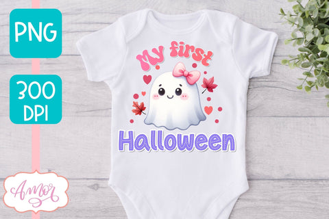 My first Halloween sublimation PNG | Pink Halloween PNG Sublimation Amorclipart 