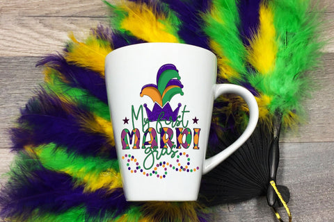 My First Mardi Gras - Sublimation PNG Sublimation CraftLabSVG 