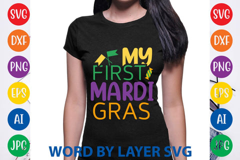 My First Mardi Gras SVG DESIGN SVG Rafiqul20606 