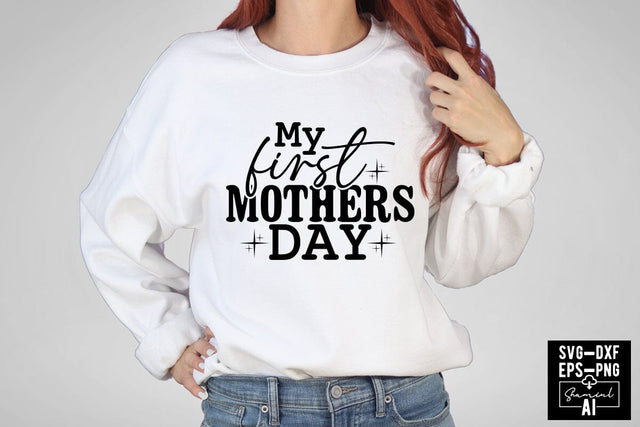 My First Mothers Day Svg Cut Files Creative Art SVG CraftlabSvg55 