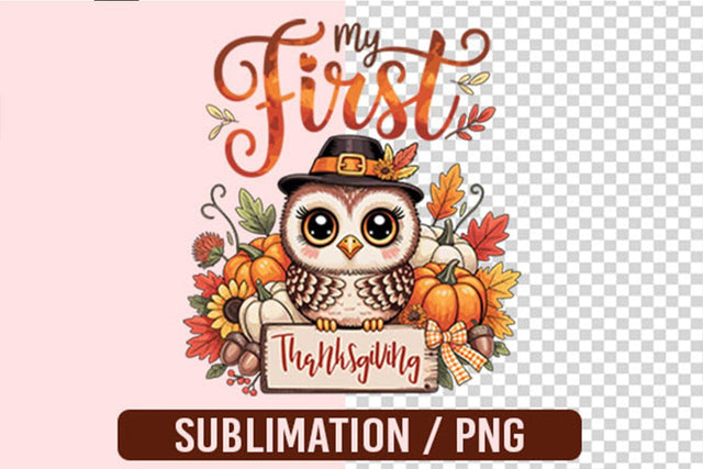 My First Thanksgiving Sublimation PNG Designs SVG shah alam 