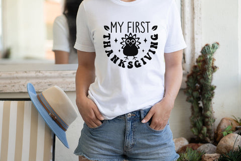 My First Thanksgiving - Turkey SVG SVG CraftLabSVG 