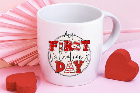 My First Valentine's Day Sublimation Sublimation CraftLabSVG 