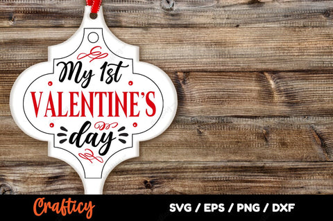 My First Valentines Day SVG Design SVG Designangry 