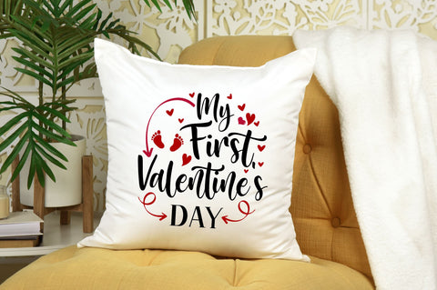 My First Valentines day svg Design SVG Regulrcrative 