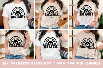 My Greatest Blessings Call Me | Mom SVG SVG So Fontsy Design Shop 