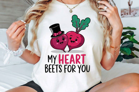 My Heart Beets for You Sublimation Design Sublimation Regulrcrative 