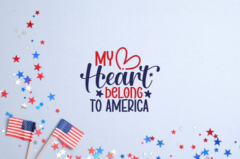 My heart belong to america SVG Design SVG Designangry 