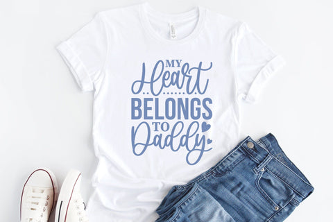 My Heart Belongs to Daddy, Father's Day SVG SVG CraftLabSVG 