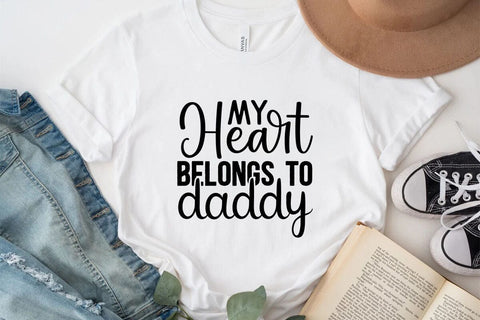 My heart belongs to daddy SVG Angelina750 