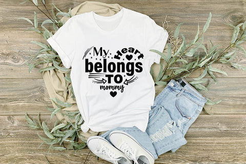 My heart belongs to mommy-01 SVG Angelina750 