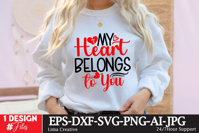 My Heart Belongs To You SVG Cut File, VAlentine's Day SVG SVG Insomnia Std 