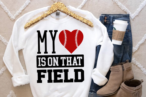 My Heart Is On That Field SVG Design SVG Designangry 