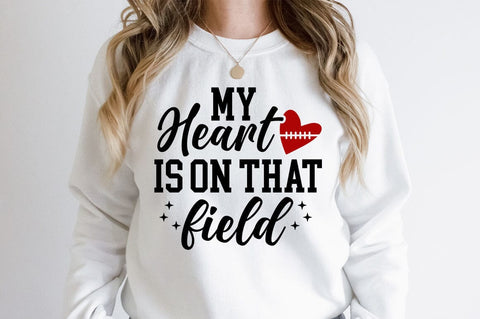 My Heart Is On That Field SVG Design SVG Designangry 